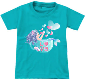 STORY KIDS atasan anak perempuan tangan pendek ukuran 1-10 tahun DTF A-1162
