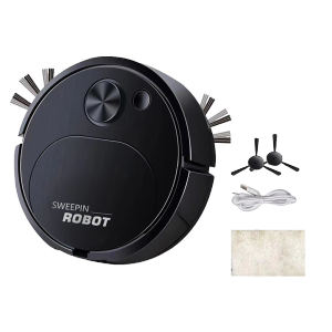 Robot Vacum Cleaner Vacum Robot Mini Penyedot Debu Rumah Sapu Otomatis USB Charge