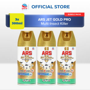 ARS Jet Gold Pro Multi-Insect Killer 300 ml - Bundles of 3
