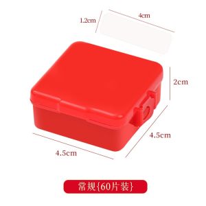 Door Stickers Wall Stickers Transparent Non-marking Double Sided Adhesive 60 Tablets Per Box