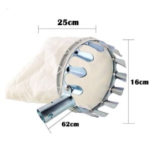 Termaya Garden Tools Fruit Picker Head Metal Fruit Picking Tools Fruits Catcher Kait Buah