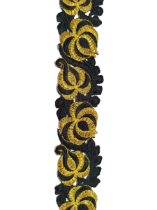 RENDA BORDIR ROLL MURAH MOTIF LABU LEBAR 6CM