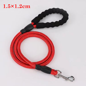 Adjustable Pet Reflective Breathable Dog Harness Adjustable Nylon Harness Collar Leash Dog Leads for middle Large Dogs