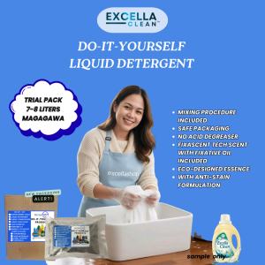 DIY LIQUID DETERGENT TRIAL PACK 7-8 Liters Yield