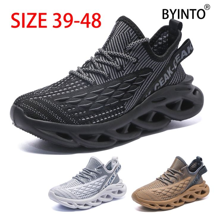 Men's Athletic Walking Shoes Thick Sole & Breathable Running