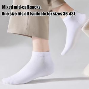 5PCS socks Socks Portable Business Travel Cotton Sock Comfortable Breathable Women/men Socks 一次性袜子