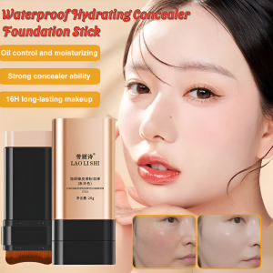 Double-Ended Eraser Foundation Stick Quick Makeup Moisturizing Concealer Foundation Stick Waterproof Brighten Complexion Concealer