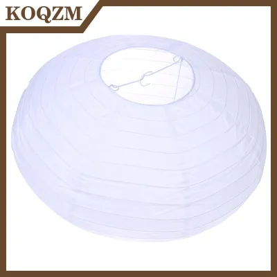 KOQZM💖[HOT SALE]🎈🎈 Flying Saucer Shape Paper Lamp Wedding Wall Sconces Chinese Wedding Party Balls Hanging Decoration Paper Ball Lampshade