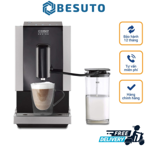 Máy Pha Cà Phê CASO Crema Touch Máy Pha Cafe Máy Pha Capuchino Espresso… Tự Xay Hạt Pha Chế Tự Động Sang Trọng Phù Hợp Mọi Không Gian Dung Tích 1.2L Công Suất 1470W Nhập Đức BH 12 Tháng