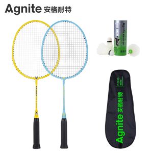 Raket Badminton Anak: Raket Biru & Kuning Agnite F2135