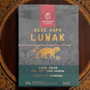 Anomali Coffee 100gr Biji Kopi Luwak Aceh Gayo Kopi Luwak Arabika 100% Biji Kopi Luwak
