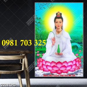 Tranh gạch Phật mâu ni