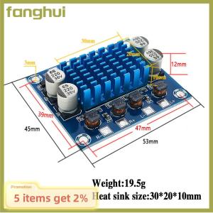 fanghui TPA3110 XH-A232 30W+30W 2.0 Channel Digital Stereo Audio Power Amplifier Board