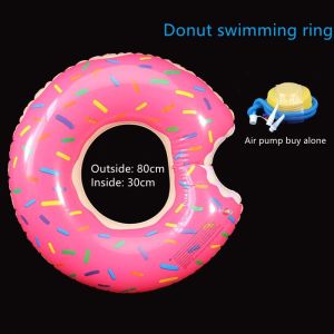Fashionable Donut Inflatable Swimming Ring Inflatable Beach and Pool Float Inflatable Swimming Ring Beach Floater Pool Floater Adult Floater Kids Swimming Ring Huge Floater Big Floater