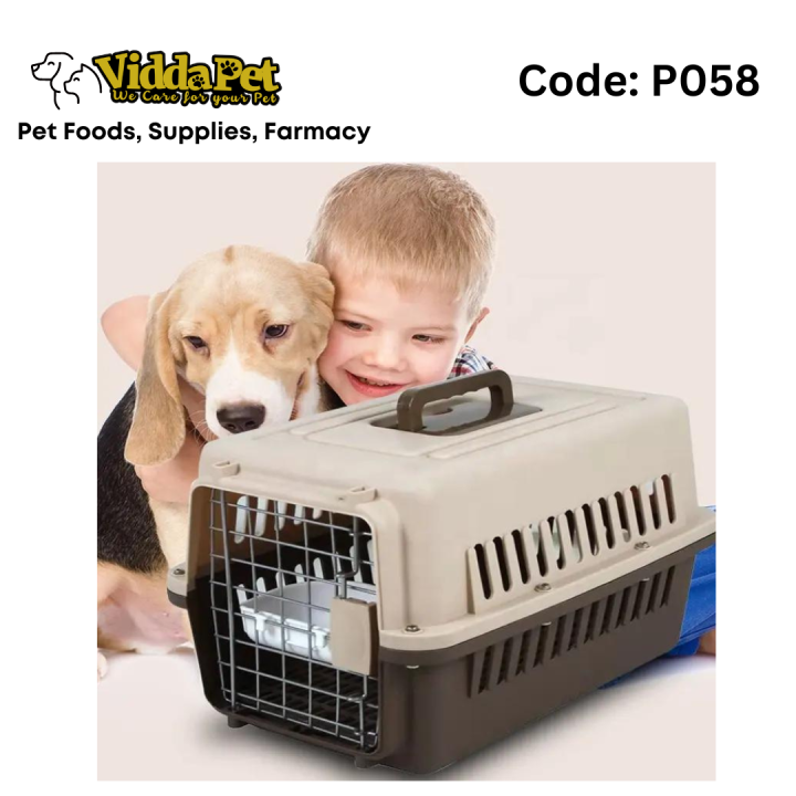 Durable travel dog cage kennel pet carrier airline approved carrier pet dog  air crate portable pet Lazada PH
