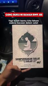 Genuine Product Guarantee[AGR] BOOK FOR PERFECTING PRAYERS: UNDERSTAND THE MEANING OF FARDHU AND SUNAT PRAYERS: perfect/Muslim/Islam
