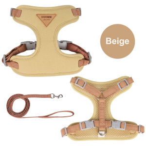 Mojioo Cat Harness and Leash for Walking Escape Proof Soft Adjustable Vest Harnesses for Cats and small dogs H shaped harness comfortable to wear Cat vest traction rope