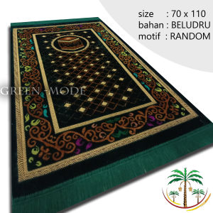 Sajadah Motif Turki Turkey Bahan Tebal Busa Pemium Lembut Nyaman Fashion Muslim