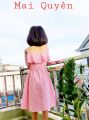 Rập Giấy KR063 - Đầm dây vai rớt 350. 