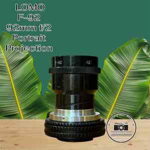 Vintage LOMO HELIOS F-92 92mm f/2 Projection Portrait Bokeh Lens  Modified M42 mount
