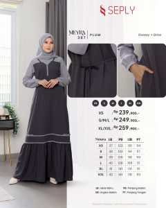 GAMIS SEPLY MEYRA 387 DRESS KEKINIAN TERBARUU DAILY KASUAL KONDANGAN KULIAH TERMURAHHH