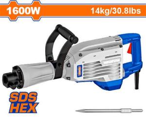 Buildmate x WADFOW Demolition Breaker Heavy-Duty Electric Jackhammer Tool WDB1D80 WPT