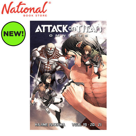 Attack On Titan Omnibus 7 (Volume 19-21) by Hajime Isayama - Trade Paperback - Manga - Comics