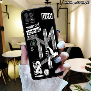 Softcase Casing SAMSUNG GALAXY A22 5G Silikon PRO CAMERA TERBARU Fashion MATERNAL Series Softcase Premium Gelombang - Cassing Hp - Murah Meriah - Bisa Untuk Pria dan Wanita Hotinga Happy case Anasuy Lasi Case - Bisa COD