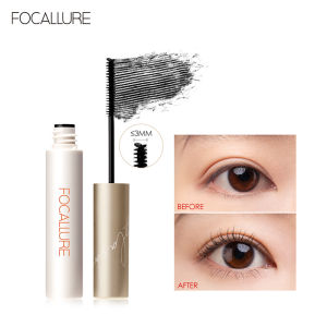 FOCALLURE Black Mascara Curled 3mm Micro Brush Fiber-filled Mascaras