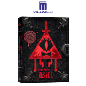 The Book Of Bill (Gravity Falls) ปกแข็ง-แสดงโดย Alex Hirsch หนังสือภาษาอังกฤษดั้งเดิม