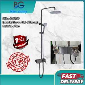 Billion B-25209 Solid Brass HOME SHOWER SET/ Mixer/Hot & Cold Water (Chrome Color)