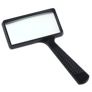 ⭐️【Local warehouse+in stock+COD】⭐Portable Handheld 10X High Definition Rectangle Reading Magnifier Glass Lens Loupe For Old People Reading Magnifier