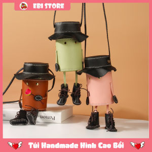 Túi Đeo Chéo Handmade Túi Tự Khâu Tay Sẵn Đường Chỉ May Hình Cao Bồi Siêu Đáng Yêu Làm Quà Tặng Ý Nghĩa - EB08