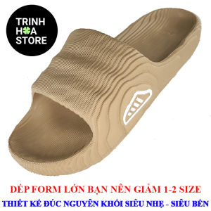 Dép nam big size  đúc nguyên khối  siêu nhẹ và bền - TRINH HOA STORE - Hàng chính hãng -TH372-2