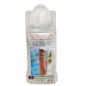 xinixin Shower curtain toilet thickened plastic waterproof and mildew proof curtain bathroom partition cloth curtain door curtain window curtain no punching