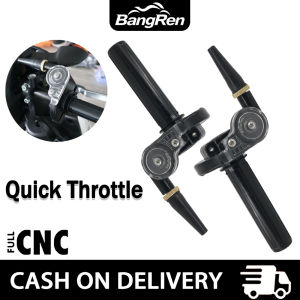 Full Alloy Quick Throttle Grip Universal CNC Process
