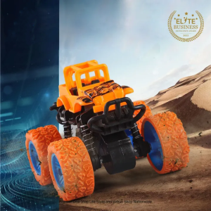 Mini Inertial Off Road SUV Vehicle Four Wheel Drive Plastic Friction Stunt Children Toy Car