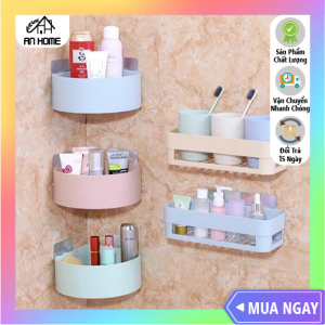 Kệ Nhà Tắm Dán Tường Siêu Dính ANHOME Kệ Dán Tường Siêu Dính Chịu Lực