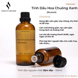 Tinh Dầu Hoa Chuông Xanh Bluebell Essential Oil Hương Thơm Thư Giãn Xông Phòng Xe Hơi Spa Nến Thơm