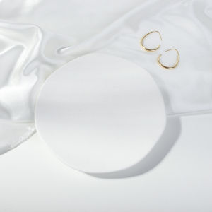 Gypsum Jewelry Display Tray Jewelry Holder Organizer Storage Irregular Disk Plate Ring Bracelet Necklace Jewelry Decoration