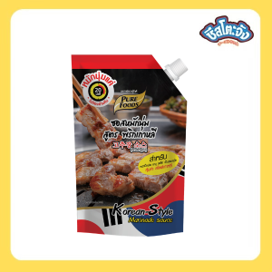ซอสหมักนุ่ม สูตรพริกเกาหลี  (Korean Style Marinate sauce) แบบถุง  ตรา เพียวฟู้ดส์ ขนาด 850 กรัม