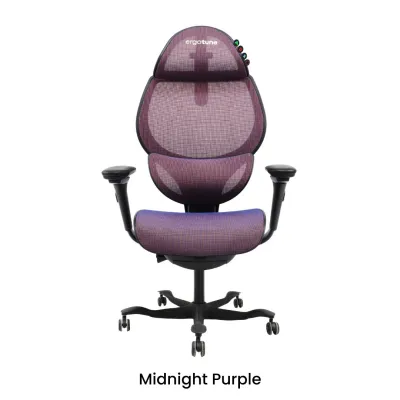 Ergotune Vesby Premium Ergonomic Chair | 14 Adjustable DynaSync Points | New DuraWeave 2.0 Mesh | Customizable Poppits