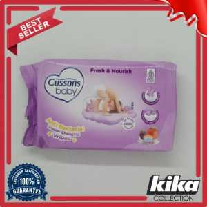 Cussons Baby Wipes 50S Sheets Tissu Basah Tissu Bayi
