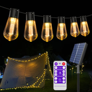 AISEO Outdoor Solar String Lights Waterproof Fairy Lamp Patio Decoration Lights Holiday Garland Garden