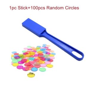 FLYING ic Stick Wand ic Bingo Set Color Sorting ABS Bingo Wand Set  Bingo Game Educational Game Set Classroom Learning