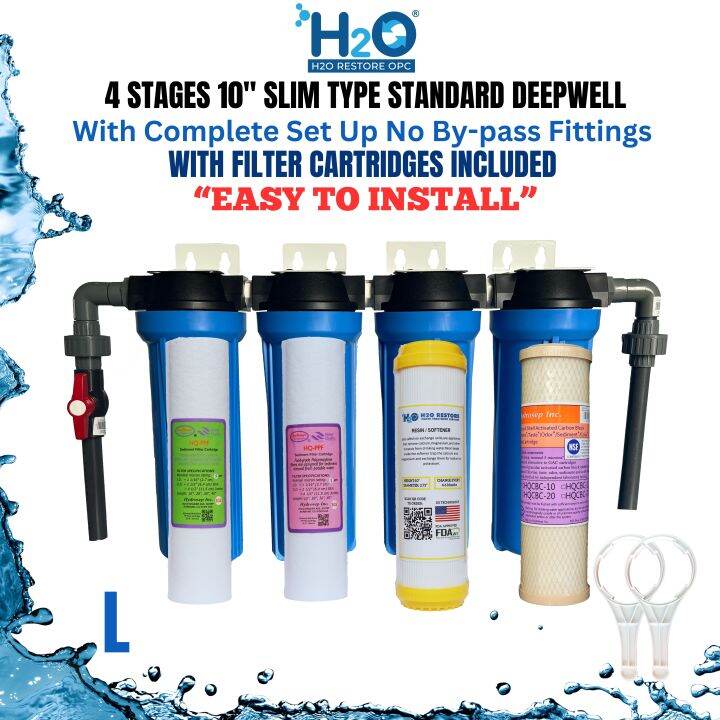 Water Filtration System 4 Stages 10