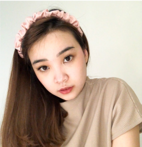 SCRUNCHIE BANDO HEADBAND SATIN KOREA FASHION WANITA BONDU KAIN MURAH HANDMADE ASESORIS PREMIUM