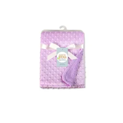 Selimut Bayi CARTER Minky Double Fleece Baby Blanket Just To You HD03 PGM