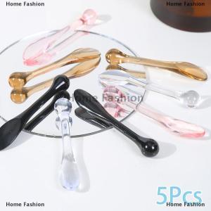 [COD] Home Fashion 5 10pcs mắt Kem Applicator muỗng lăn massage trong suốt thanh mỹ phẩm spatulas nhăn mặt nạ chăm sóc da Acrylic