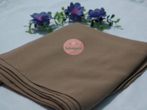 Hijab Ceruti Premium Babydoll - Pashmina Syari Modern 200x110cm Warna Solid